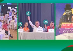 Women’s rights organisations in dialogue with candidates at the Municipal Forum in Cochabamba