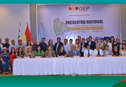 Open Electoral Reform Seminar in Cochabamba
