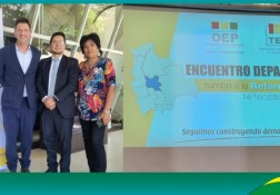 Sexta reunión departamental sobre el camino hacia la reforma electoral en Cochabamba