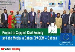 Opening ceremony of ECES new project in Gabon