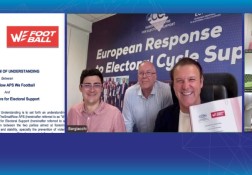 ECES signs a Memorandum of Understanding with We Football